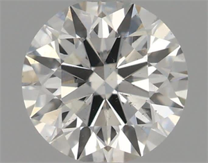 Picture of Natural Diamond 0.42 Carats, Round with Excellent Cut, I Color, VS2 Clarity and Certified by IGI