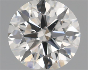 Picture of Natural Diamond 0.40 Carats, Round with Excellent Cut, H Color, VS2 Clarity and Certified by IGI