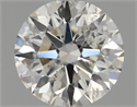 Natural Diamond 0.50 Carats, Round with Excellent Cut, I Color, SI2 Clarity and Certified by IGI