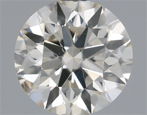 Picture of Natural Diamond 0.51 Carats, Round with Excellent Cut, J Color, VS1 Clarity and Certified by IGI