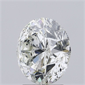 Natural Diamond 3.01 Carats, Round with Excellent Cut, G Color, I1 Clarity and Certified by GIA