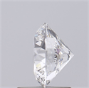 Natural Diamond 1.23 Carats, Round with Excellent Cut, E Color, FL Clarity and Certified by GIA