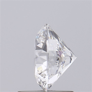 Picture of Natural Diamond 1.23 Carats, Round with Excellent Cut, E Color, FL Clarity and Certified by GIA