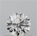 Natural Diamond 0.40 Carats, Round with Excellent Cut, I Color, VS2 Clarity and Certified by GIA