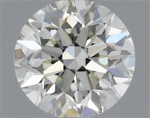 Picture of Natural Diamond 0.50 Carats, Round with Very Good Cut, K Color, SI1 Clarity and Certified by IGI