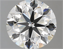 Natural Diamond 2.03 Carats, Round with Very Good Cut, J Color, IF Clarity and Certified by GIA