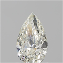 Natural Diamond 1.13 Carats, Pear with  Cut, K Color, SI1 Clarity and Certified by GIA