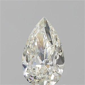 Picture of Natural Diamond 1.13 Carats, Pear with  Cut, K Color, SI1 Clarity and Certified by GIA