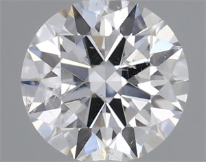 Picture of Natural Diamond 0.40 Carats, Round with Excellent Cut, G Color, SI2 Clarity and Certified by GIA