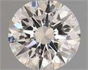 Natural Diamond 0.51 Carats, Round with Excellent Cut, J Color, SI2 Clarity and Certified by GIA