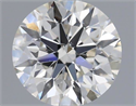 Natural Diamond 0.50 Carats, Round with Excellent Cut, J Color, SI1 Clarity and Certified by GIA