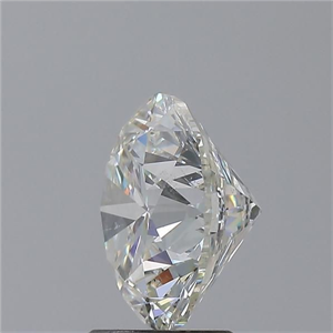 Picture of Natural Diamond 3.04 Carats, Round with Excellent Cut, I Color, SI2 Clarity and Certified by GIA