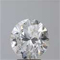 Natural Diamond 3.05 Carats, Round with Excellent Cut, H Color, SI1 Clarity and Certified by GIA