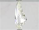 Natural Diamond 2.00 Carats, Pear with  Cut, J Color, VVS2 Clarity and Certified by IGI