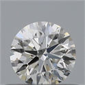 Natural Diamond 0.40 Carats, Round with Excellent Cut, I Color, VVS2 Clarity and Certified by GIA