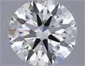 Natural Diamond 0.40 Carats, Round with Excellent Cut, E Color, VS1 Clarity and Certified by GIA