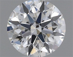 Picture of Natural Diamond 0.40 Carats, Round with Excellent Cut, G Color, SI1 Clarity and Certified by GIA