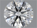 Natural Diamond 0.50 Carats, Round with Excellent Cut, K Color, IF Clarity and Certified by GIA