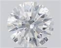 Natural Diamond 2.04 Carats, Round with Excellent Cut, H Color, SI2 Clarity and Certified by GIA