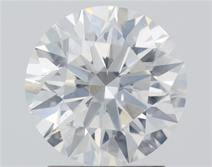 Picture of Natural Diamond 2.04 Carats, Round with Excellent Cut, H Color, SI2 Clarity and Certified by GIA