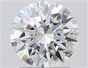 Natural Diamond 1.54 Carats, Round with Excellent Cut, H Color, VVS1 Clarity and Certified by GIA