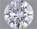 Natural Diamond 0.42 Carats, Round with Excellent Cut, F Color, VVS1 Clarity and Certified by GIA