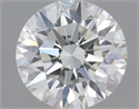 Natural Diamond 0.41 Carats, Round with Excellent Cut, K Color, VVS1 Clarity and Certified by GIA