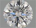 Natural Diamond 0.42 Carats, Round with Excellent Cut, G Color, VS1 Clarity and Certified by GIA