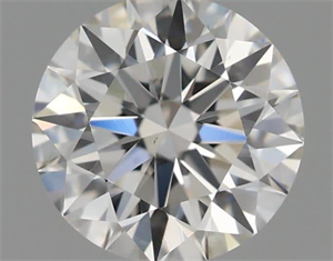 Picture of Natural Diamond 0.42 Carats, Round with Excellent Cut, G Color, VS1 Clarity and Certified by GIA