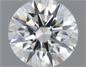 Natural Diamond 0.42 Carats, Round with Excellent Cut, K Color, VVS2 Clarity and Certified by GIA