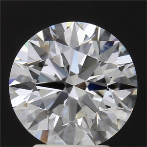 Picture of Natural Diamond 3.10 Carats, Round with Excellent Cut, H Color, VS1 Clarity and Certified by GIA