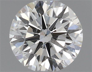 Picture of Natural Diamond 0.40 Carats, Round with Excellent Cut, J Color, SI1 Clarity and Certified by GIA