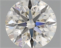 Natural Diamond 0.56 Carats, Round with Excellent Cut, I Color, VS2 Clarity and Certified by IGI