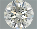 Natural Diamond 0.45 Carats, Round with Excellent Cut, H Color, VS1 Clarity and Certified by IGI