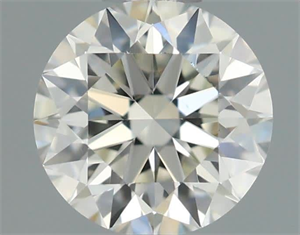 Picture of Natural Diamond 0.45 Carats, Round with Excellent Cut, H Color, VS1 Clarity and Certified by IGI