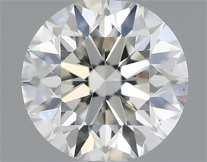 Picture of Natural Diamond 0.40 Carats, Round with Excellent Cut, I Color, VS1 Clarity and Certified by IGI