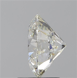 Picture of Natural Diamond 2.50 Carats, Round with Excellent Cut, I Color, SI2 Clarity and Certified by GIA