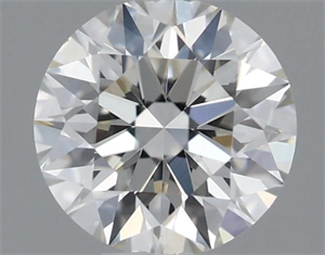 Picture of Natural Diamond 0.40 Carats, Round with Excellent Cut, G Color, VS1 Clarity and Certified by IGI