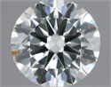 Natural Diamond 0.48 Carats, Round with Excellent Cut, I Color, VVS2 Clarity and Certified by IGI