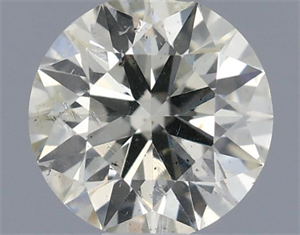 Picture of Natural Diamond 0.40 Carats, Round with Excellent Cut, K Color, SI1 Clarity and Certified by IGI