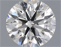 Natural Diamond 0.50 Carats, Round with Excellent Cut, H Color, VS1 Clarity and Certified by IGI