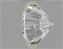 Natural Diamond 0.41 Carats, Round with Excellent Cut, H Color, IF Clarity and Certified by GIA