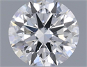 Natural Diamond 0.40 Carats, Round with Excellent Cut, E Color, SI2 Clarity and Certified by GIA