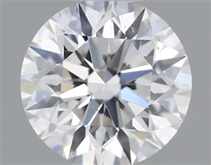 Picture of Natural Diamond 0.40 Carats, Round with Excellent Cut, G Color, SI1 Clarity and Certified by GIA