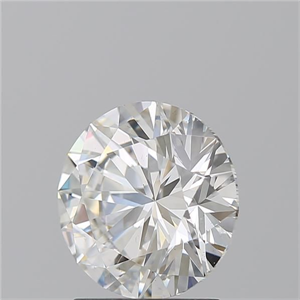 Picture of Natural Diamond 2.02 Carats, Round with Excellent Cut, F Color, VS2 Clarity and Certified by GIA