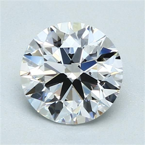 Picture of Natural Diamond 1.42 Carats, Round with Excellent Cut, D Color, VVS1 Clarity and Certified by GIA