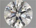 Natural Diamond 3.50 Carats, Round with Excellent Cut, J Color, IF Clarity and Certified by IGI