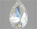 Natural Diamond 1.51 Carats, Pear with  Cut, I Color, VVS1 Clarity and Certified by IGI