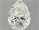 Natural Diamond 0.97 Carats, Pear with  Cut, I Color, VVS1 Clarity and Certified by IGI