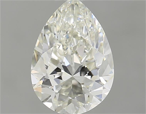 Picture of Natural Diamond 0.97 Carats, Pear with  Cut, I Color, VVS1 Clarity and Certified by IGI